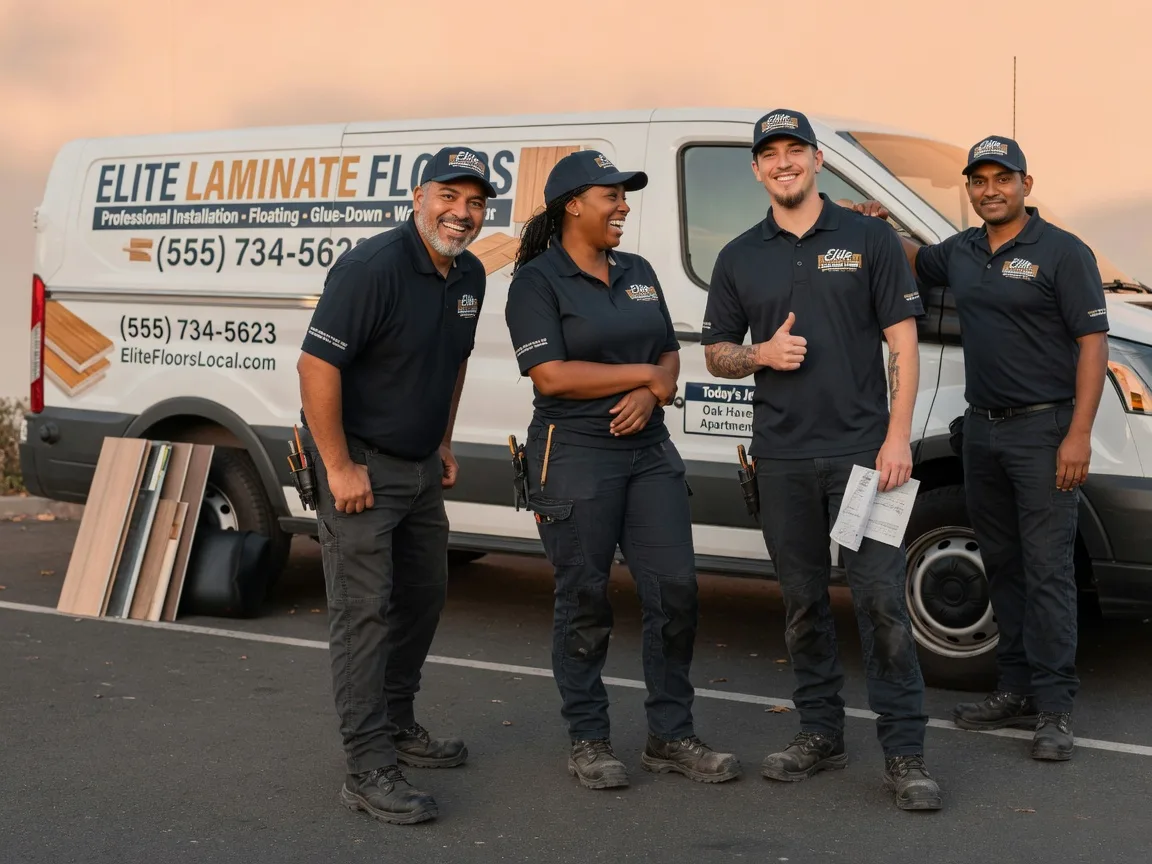 Laminate flooring installation company in Harcourt, IA